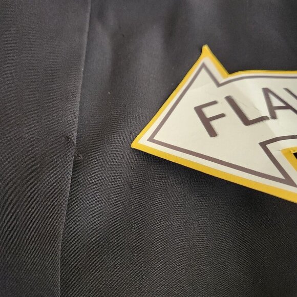 Jones New York Womens Long Black Coat Size M Single Breasted Lightweight Overcoa - Picture 16 of 16